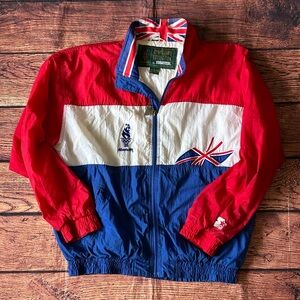 Vintage 1996 Atlanta Olympic Collection Jacket Union Jack